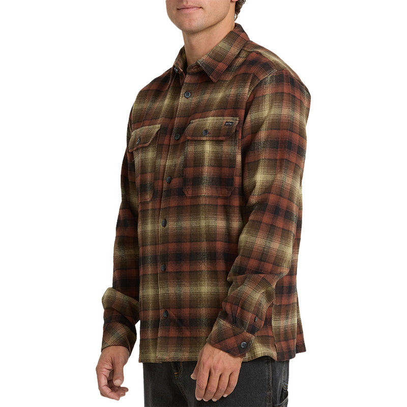 Load image into Gallery viewer, Billabong Offshore Long Sleeve Button-Up Flannel Shirt
