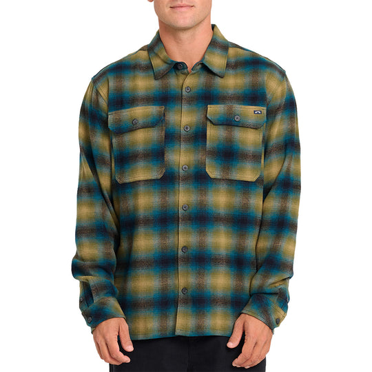 Billabong Offshore Long Sleeve Button-Up Flannel Shirt
