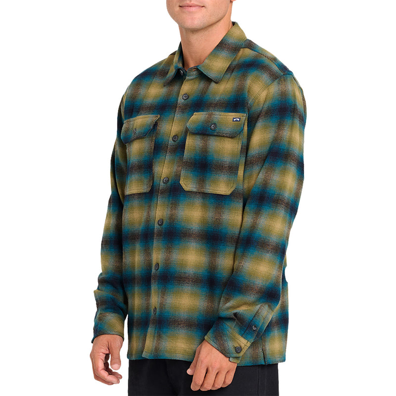 Load image into Gallery viewer, Billabong Offshore Long Sleeve Button-Up Flannel Shirt
