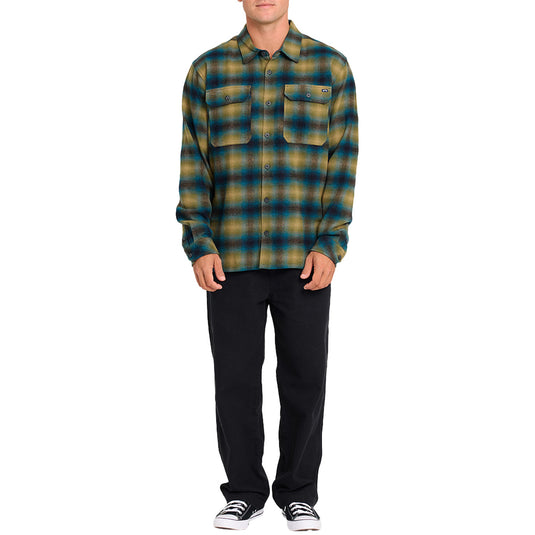 Billabong Offshore Long Sleeve Button-Up Flannel Shirt