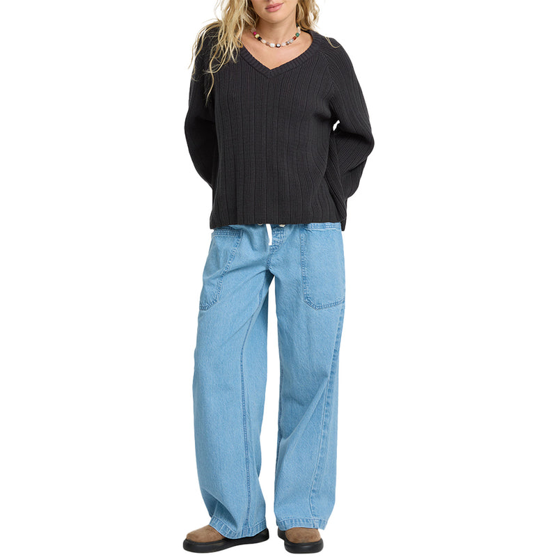 Load image into Gallery viewer, Billabong Women's Dallas V-Neck Sweater
