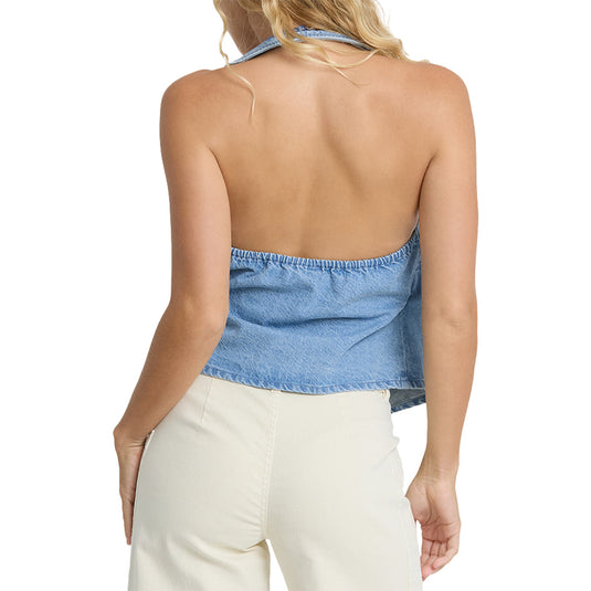 Billabong Women's Lyla Saltwashed Halter Top