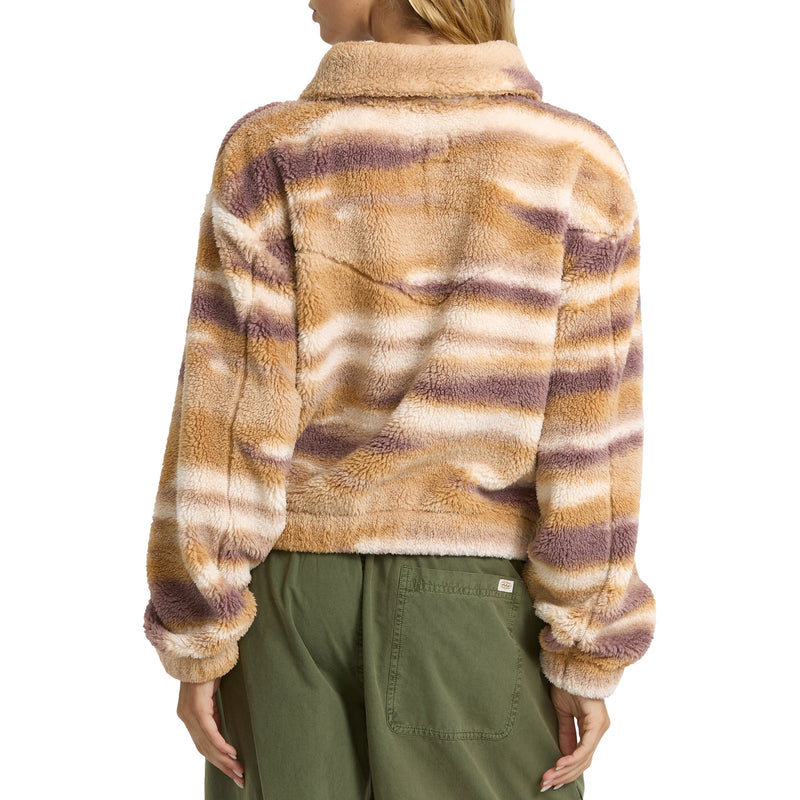 Load image into Gallery viewer, Billabong Women's A/Div Barra Sherpa Half-Zip Pullover Fleece 
