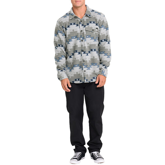 Billabong A/Div Furnace Long Sleeve Snap-Button Flannel Shirt