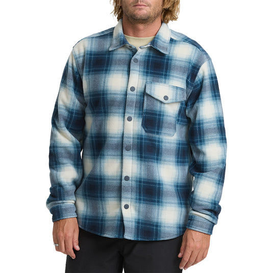 Billabong A/Div Furnace Long Sleeve Snap-Button Flannel Shirt