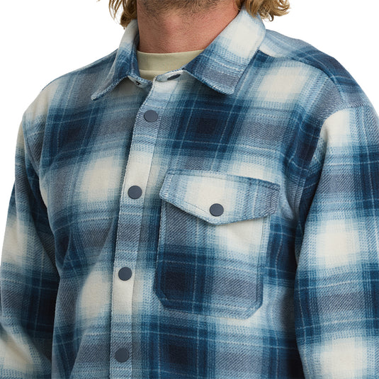 Billabong A/Div Furnace Long Sleeve Snap-Button Flannel Shirt
