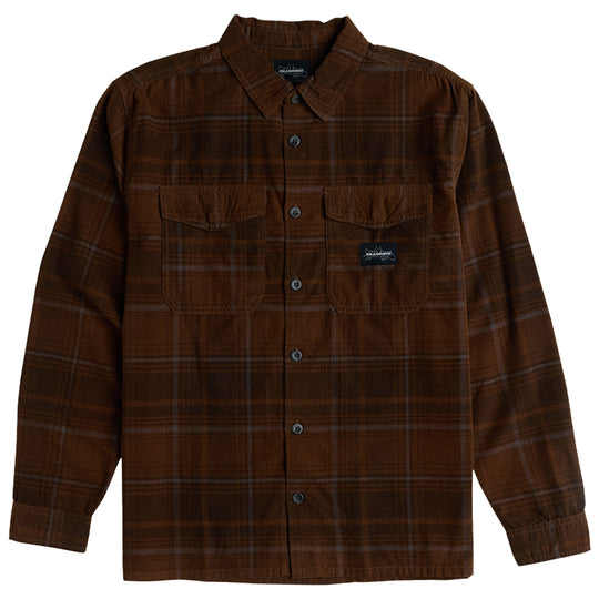 Billabong Bad Dog Long Sleeve Button-Up Flannel Shirt