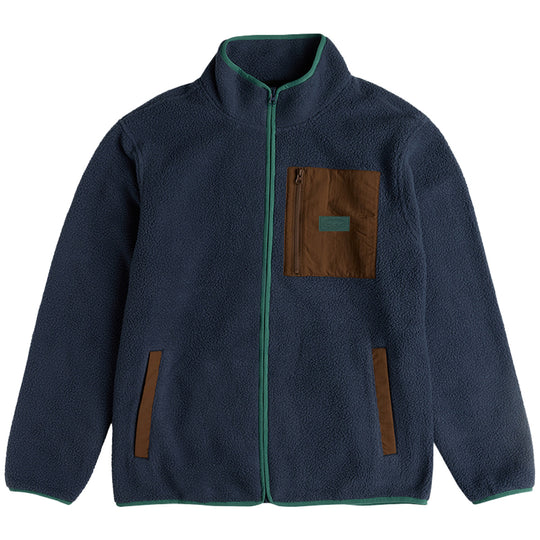 Billabong Alpine Mock Neck Zip-Up Fleece Sweatshirt