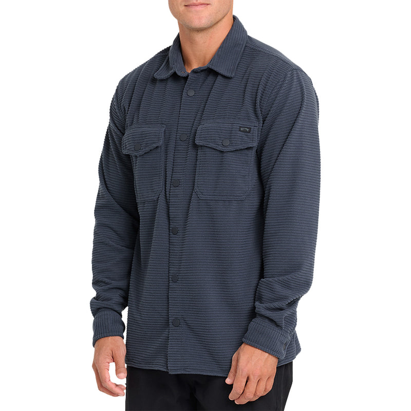 Load image into Gallery viewer, Billabong A/Div Ridge Long Sleeve Snap-Button Fleece Shirt
