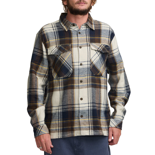 Billabong Bad Dog Long Sleeve Button-Up Flannel Shirt