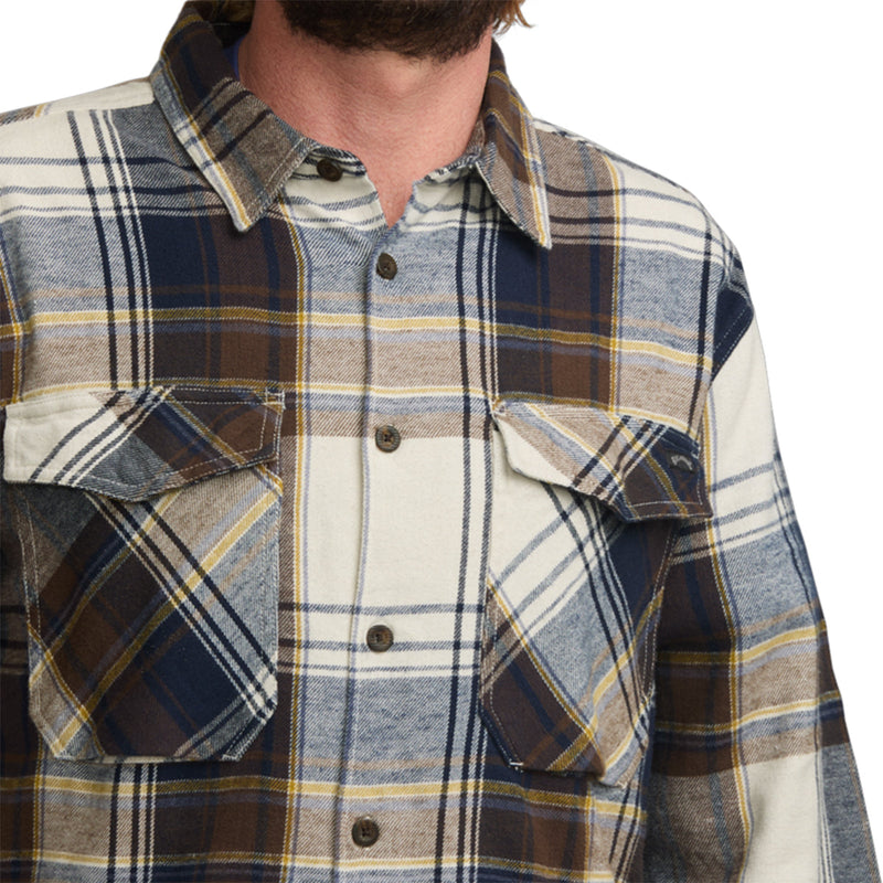Load image into Gallery viewer, Billabong Bad Dog Long Sleeve Button-Up Flannel Shirt
