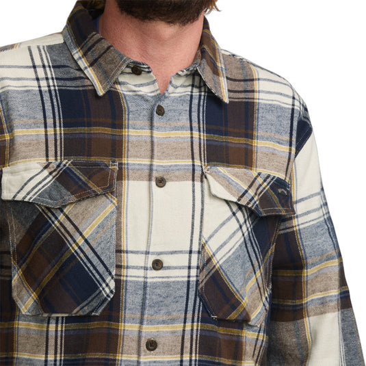 Billabong Bad Dog Long Sleeve Button-Up Flannel Shirt