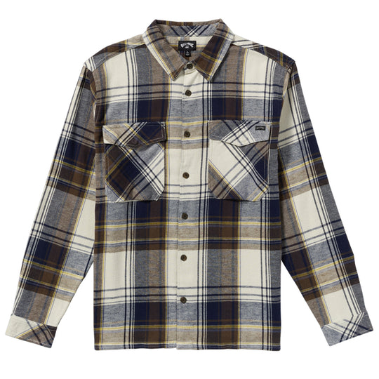 Billabong Bad Dog Long Sleeve Button-Up Flannel Shirt • 2025