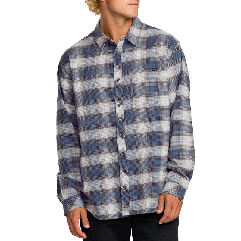 Load image into Gallery viewer, Billabong Coastline Long Sleeve Button-Up Flannel Shirt
