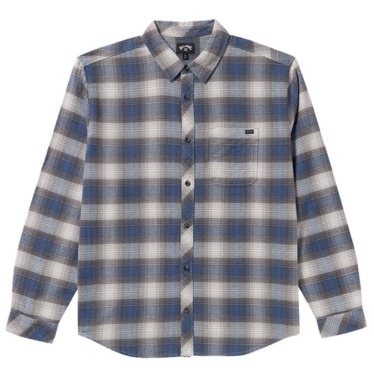 Billabong Coastline Long Sleeve Button-Up Flannel Shirt