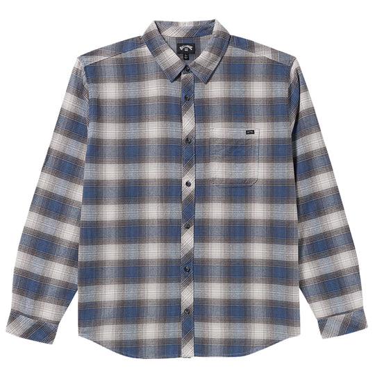 Billabong Coastline Long Sleeve Button-Up Flannel Shirt