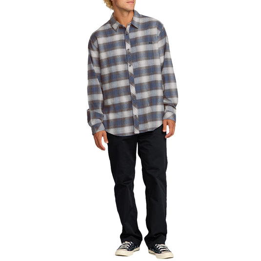Billabong Coastline Long Sleeve Button-Up Flannel Shirt