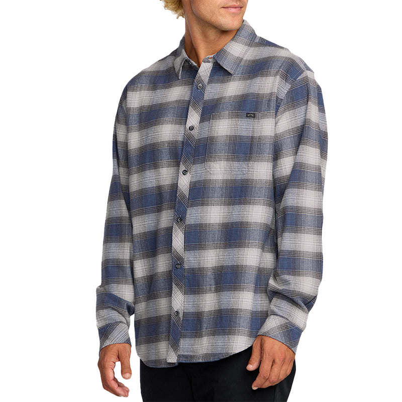 Load image into Gallery viewer, Billabong Coastline Long Sleeve Button-Up Flannel Shirt
