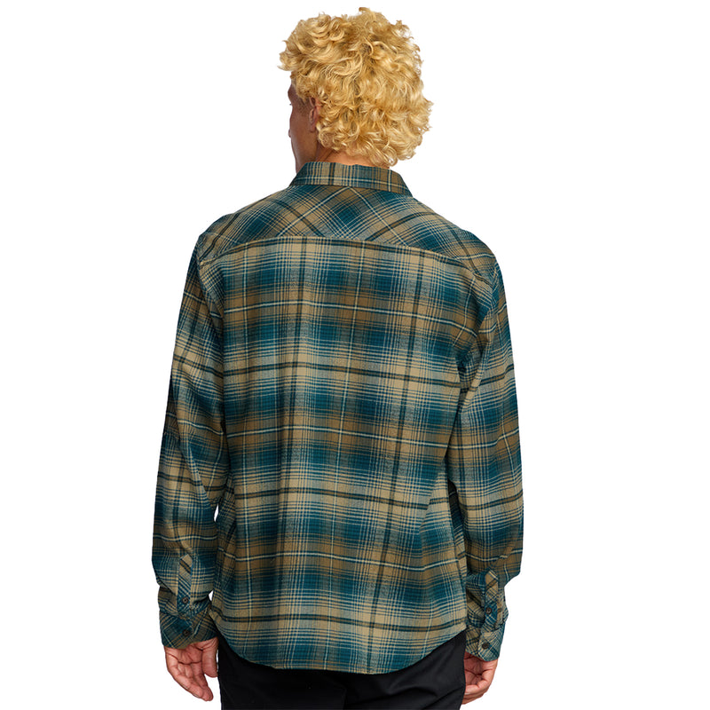 Load image into Gallery viewer, Billabong Coastline Long Sleeve Button-Up Flannel Shirt
