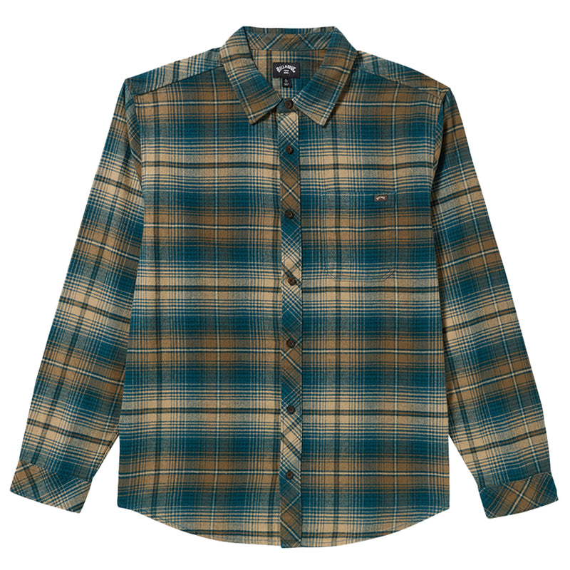 Load image into Gallery viewer, Billabong Coastline Long Sleeve Button-Up Flannel Shirt
