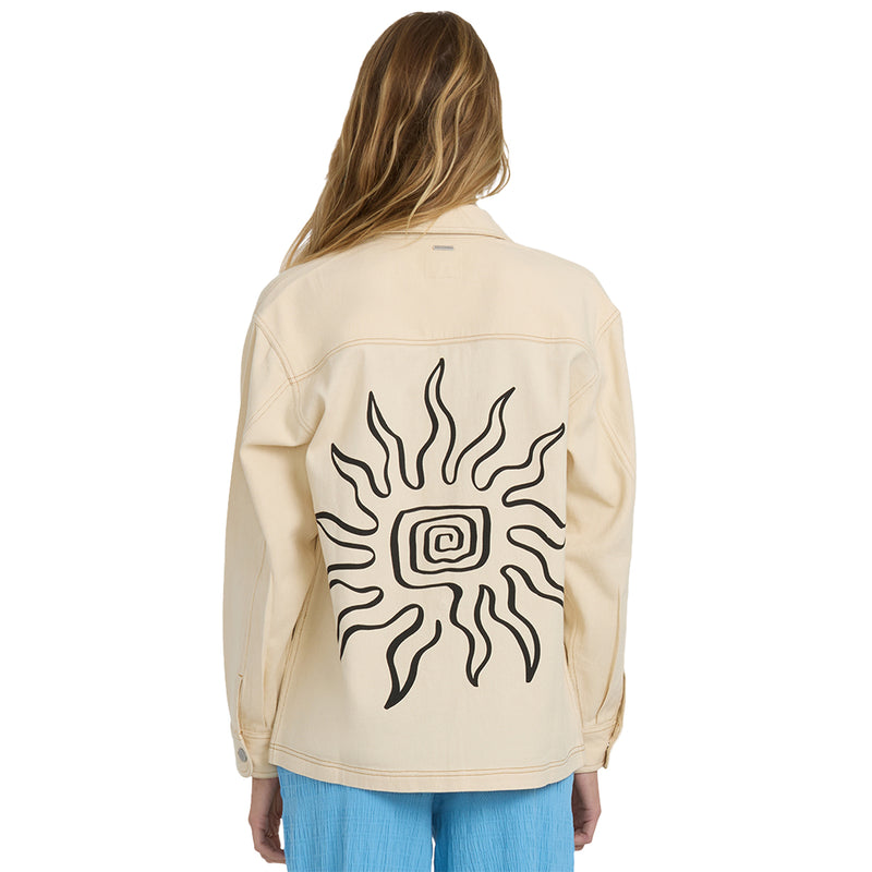 Load image into Gallery viewer, Billabong Women&#39;s Laura Twill Shacket Jacket
