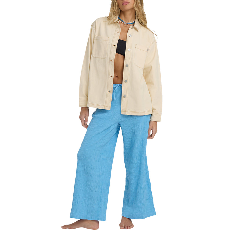 Load image into Gallery viewer, Billabong Women&#39;s Laura Twill Shacket Jacket
