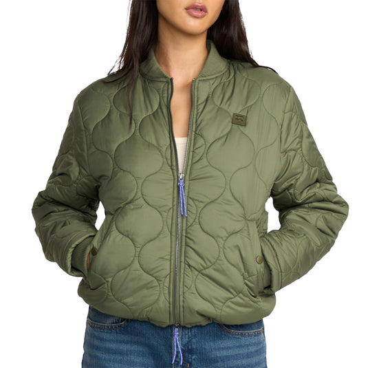 Billabong Women's Cuesta Bomber Zip Jacket