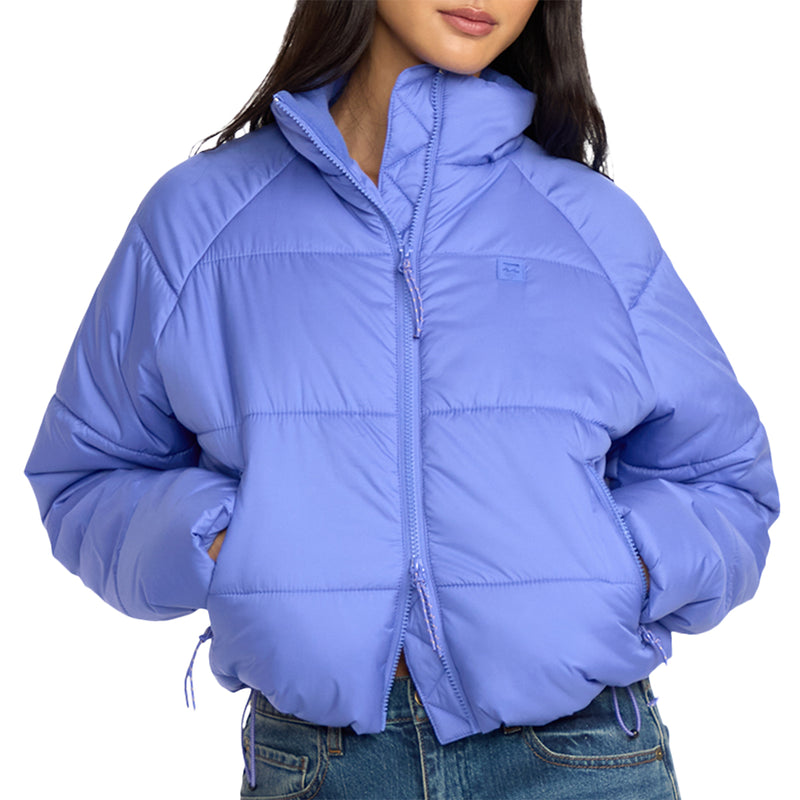 Load image into Gallery viewer, Billabong Women&#39;s High Line Puffer Zip Jacket
