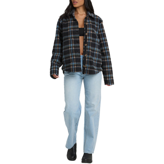 Billabong Women's Breezy Fleece Shacket Jacket