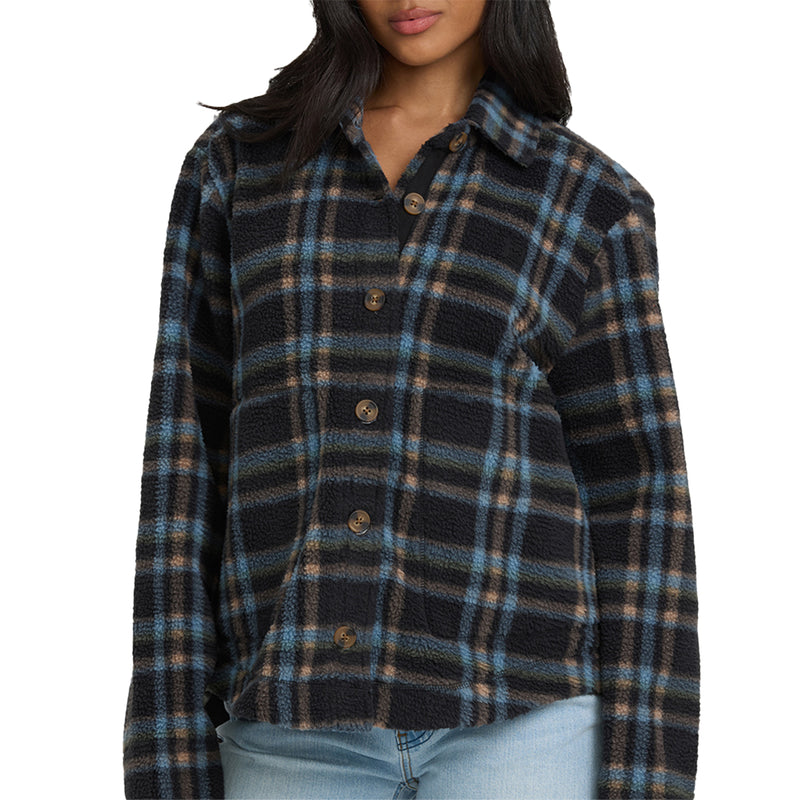 Load image into Gallery viewer, Billabong Women&#39;s Breezy Fleece Shacket Jacket
