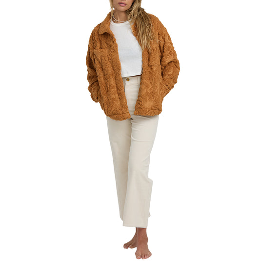Billabong Women's Sundown Sherpa Shacket Jacket