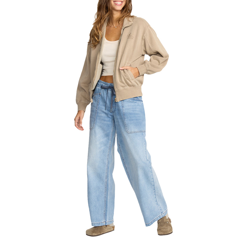 Load image into Gallery viewer, Billabong Women&#39;s Sun Lit Zip Jacket
