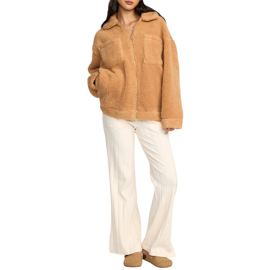 Billabong Women's Resound Sherpa Shacket Jacket