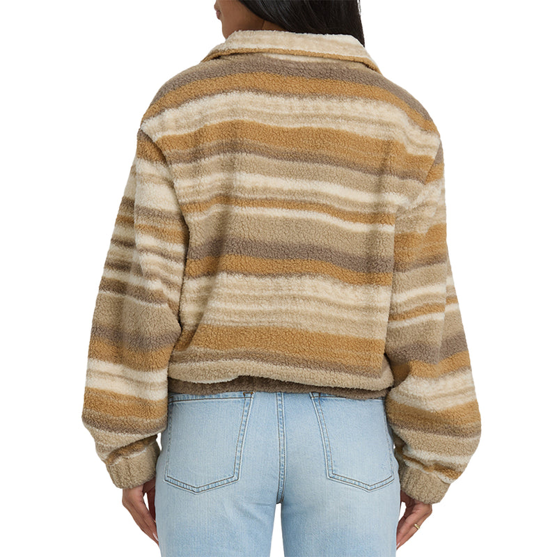 Load image into Gallery viewer, Billabong Women&#39;s First Light Sherpa Full Zip Jacket
