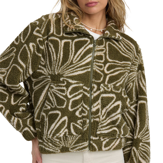 Billabong Women's First Light Sherpa Full Zip Jacket