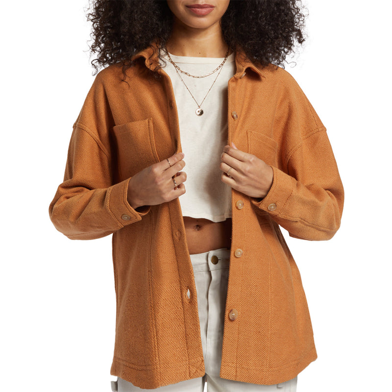 Load image into Gallery viewer, Billabong Women's Everytime Oversized Shacket Jacket 1

