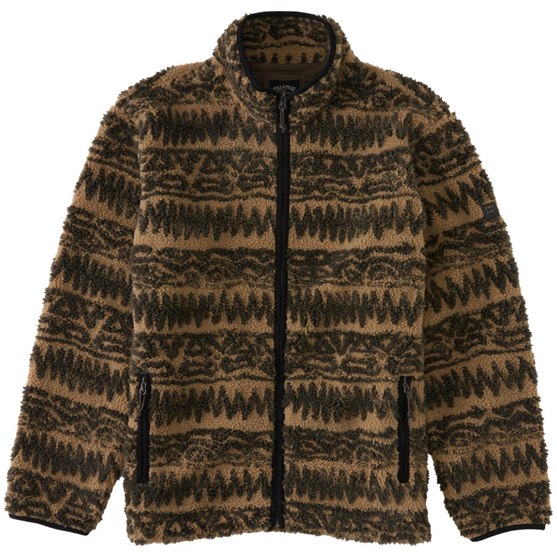 Load image into Gallery viewer, Billabong Boundary Switchback Zip-Up Sherpa Fleece Jacket 1
