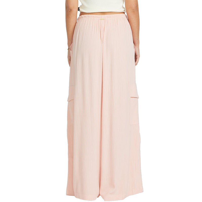 Load image into Gallery viewer, Billabong Women's Beach Babe Elastic Waist Cargo Pants 3
