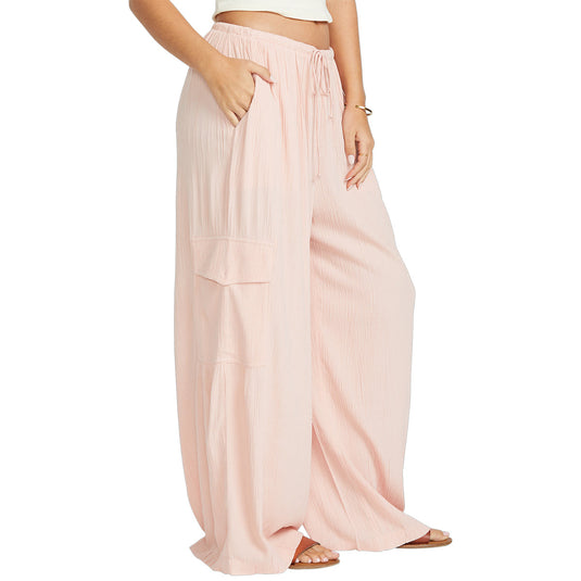 Billabong Women's Beach Babe Elastic Waist Cargo Pants 2