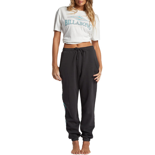 Billabong Women's Swipe Right Elastic Waist Jogger Sweatpants 3