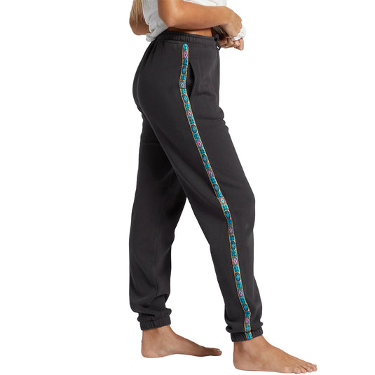 Billabong Women's Swipe Right Elastic Waist Jogger Sweatpants 2