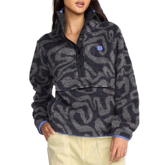 Billabong Women's Switchback Fleece Pullover Sweatshirt