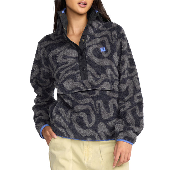 Billabong Women's Switchback Fleece Pullover Sweatshirt