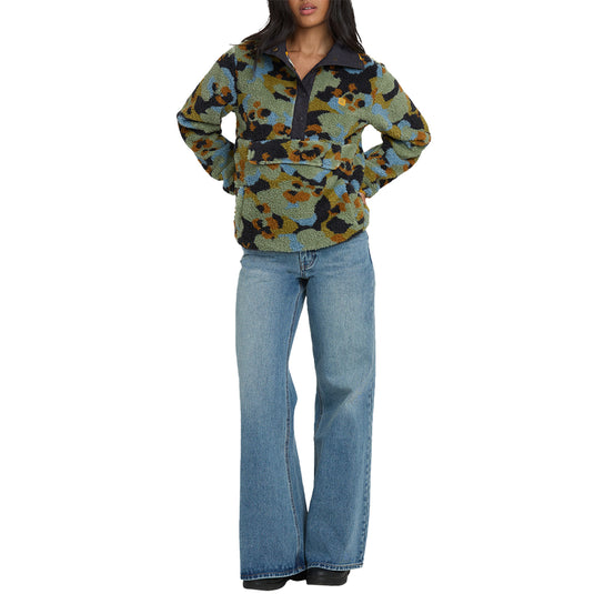 Billabong Women's Switchback Fleece Pullover Sweatshirt