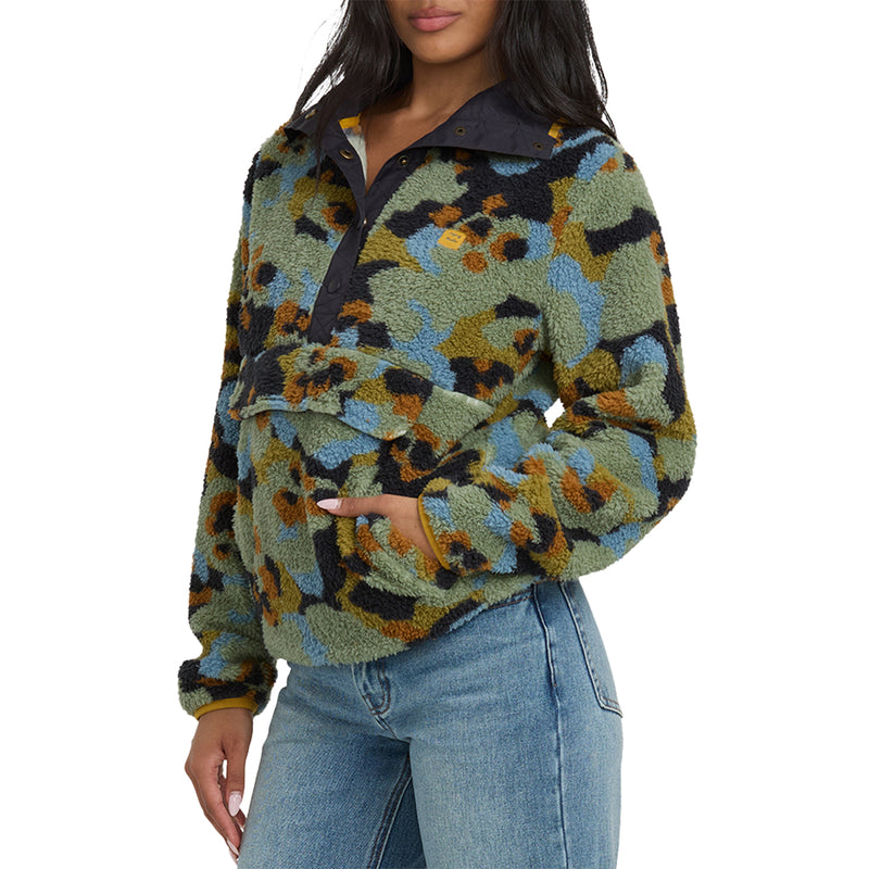 Load image into Gallery viewer, Billabong Women&#39;s Switchback Fleece Pullover Sweatshirt
