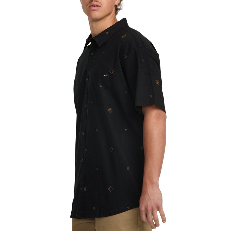 Load image into Gallery viewer, Billabong Sundays Mini Short Sleeve Button-Up Shirt 4

