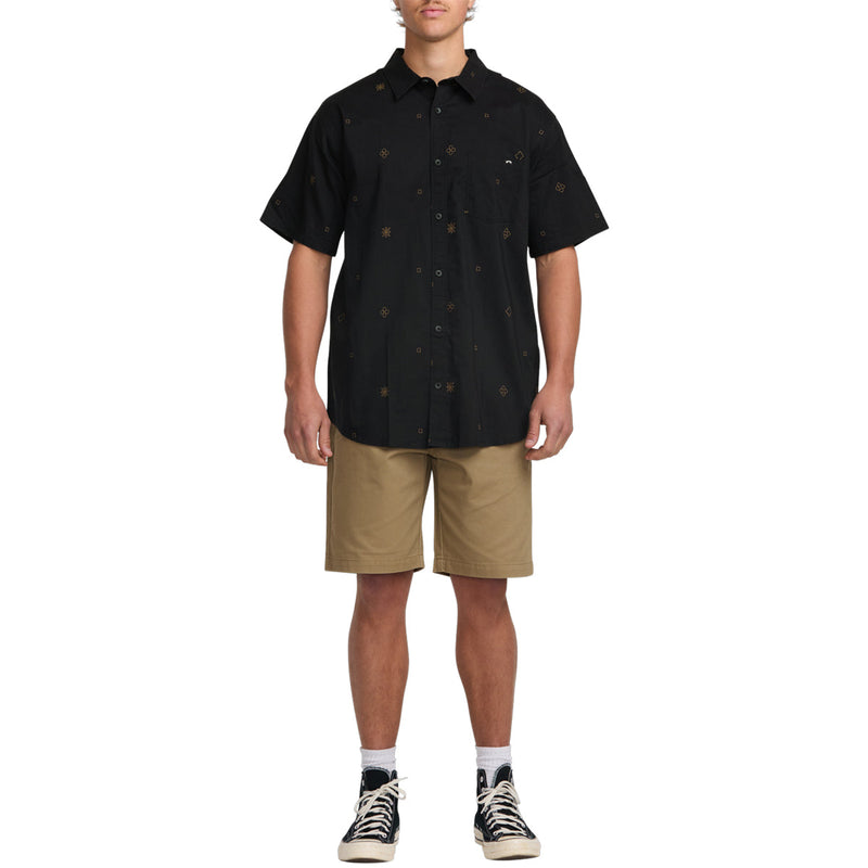Load image into Gallery viewer, Billabong Sundays Mini Short Sleeve Button-Up Shirt 6
