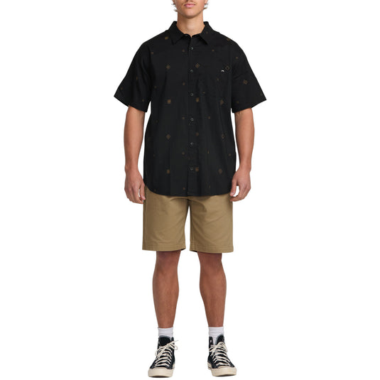 Billabong Sundays Mini Short Sleeve Button-Up Shirt 6