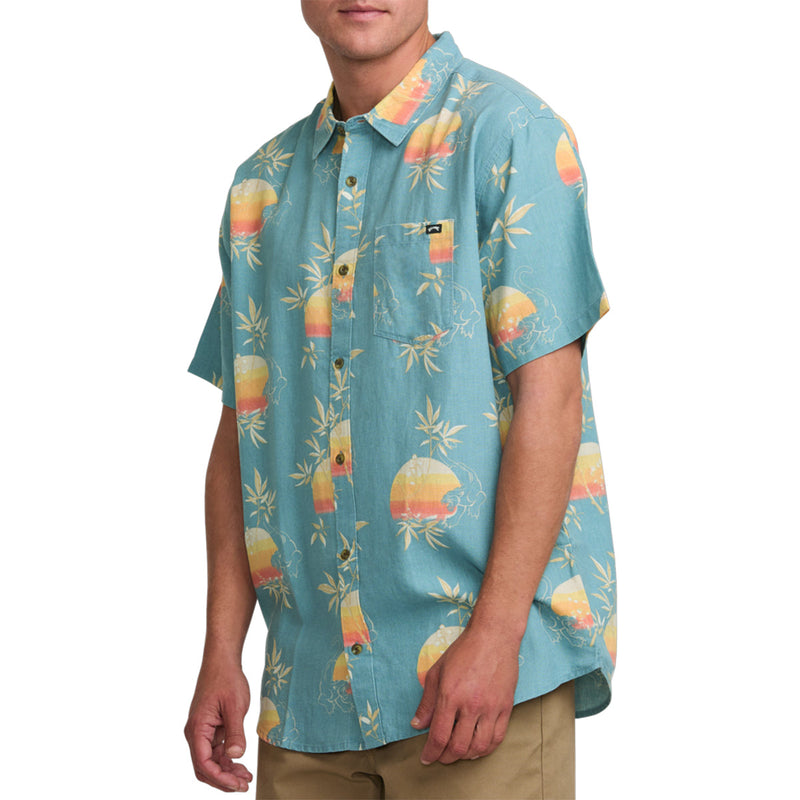 Load image into Gallery viewer, Billabong Cordoba Short Sleeve Button-Up Shirt

