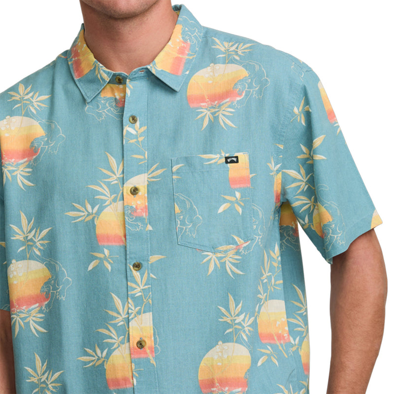 Load image into Gallery viewer, Billabong Cordoba Short Sleeve Button-Up Shirt
